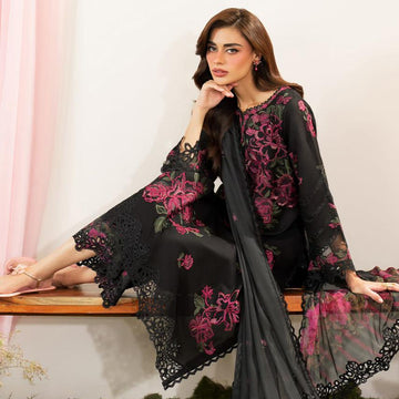IZNIK Lawn Collection Unstitched 3-Piece Suit | Heavy Embroidered Lawn with Silk Digital Dupatta