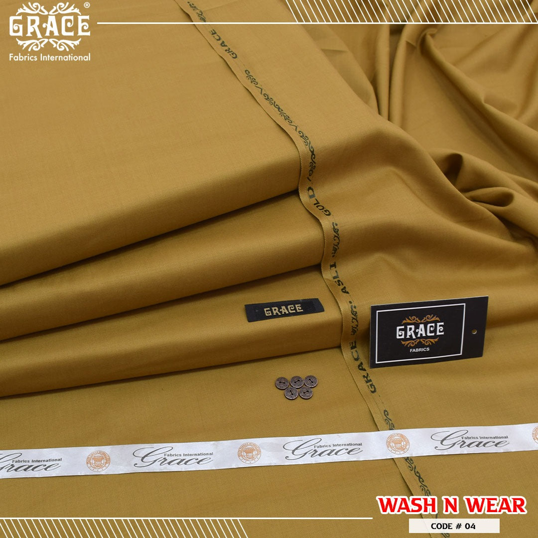 GRACE Tropical Eid Collection – Premium Microfiber PV Men’s Unstitched Suit (4 Meter)