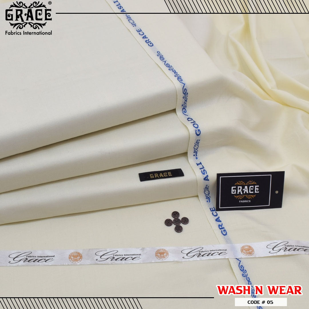 GRACE Tropical Eid Collection – Premium Microfiber PV Men’s Unstitched Suit (4 Meter)
