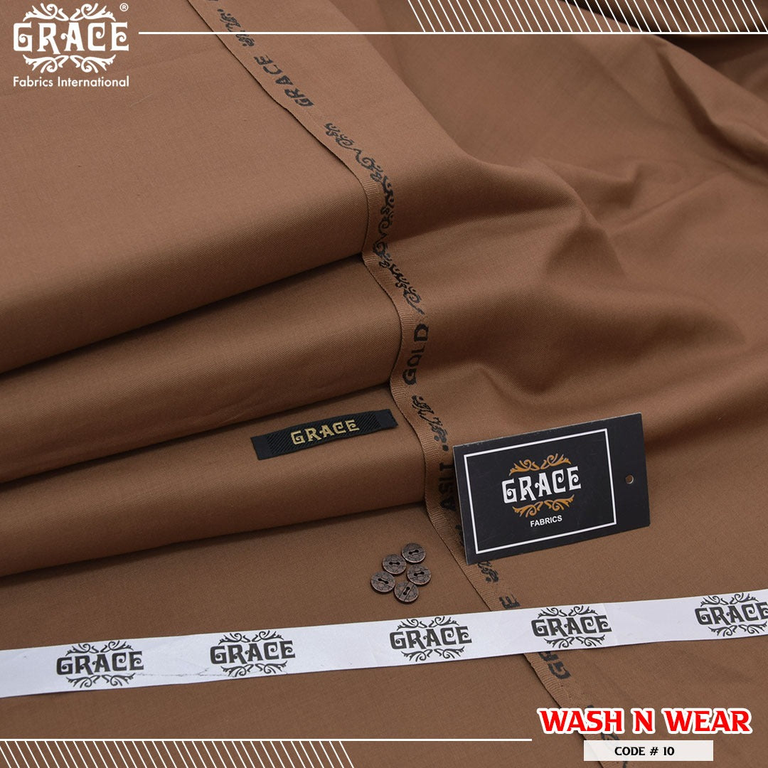 GRACE Tropical Eid Collection – Premium Microfiber PV Men’s Unstitched Suit (4 Meter)