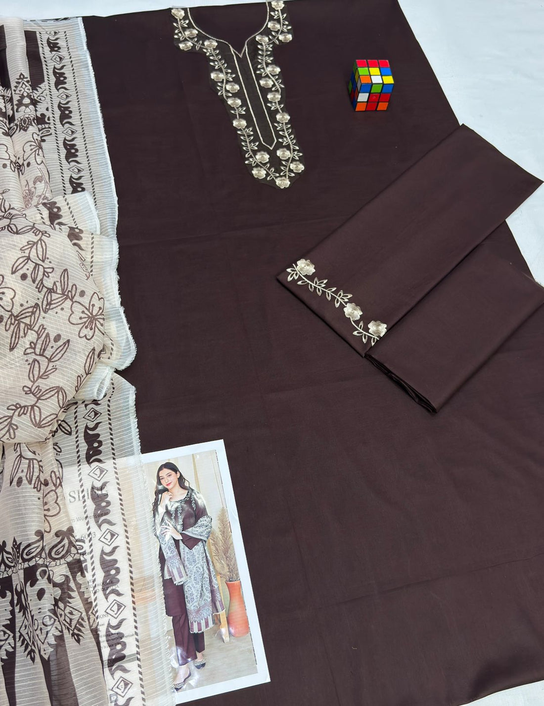 Asling 6106 – Summer Collection | Premium Airjet Lawn 90/70 Embroidered 3PC