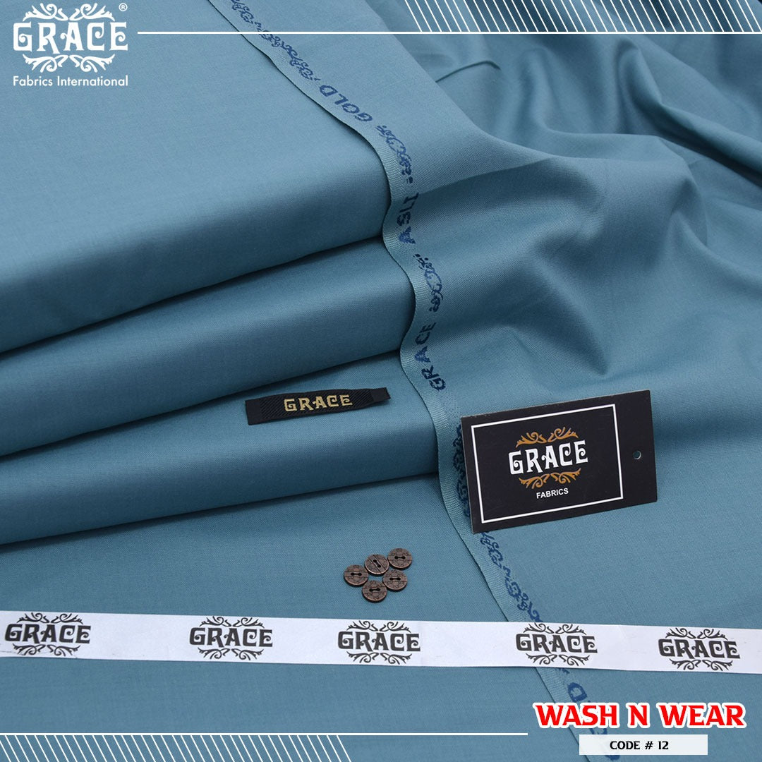 GRACE Tropical Eid Collection – Premium Microfiber PV Men’s Unstitched Suit (4 Meter)